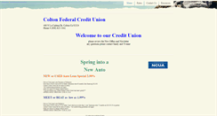Desktop Screenshot of coltonfcu.org